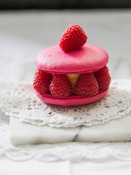 Frambozenmacaron